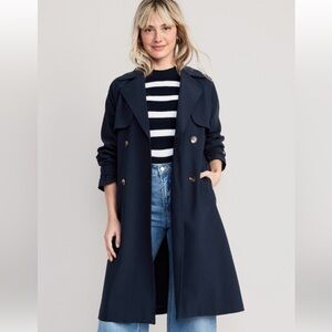Old Navy Double-Breasted Women's Trench Coat